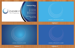 Business Card Design by Sbss for Clever IT Limited | Design: #2076063
