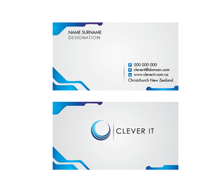 Diseño de Tarjeta de Presentación por atmiara para Clever IT Limited | Diseño #1987619