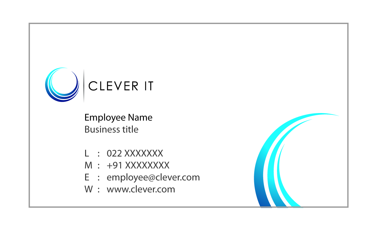 Design de Carte de Visite par Rflames pour Clever IT Limited | Design #2004349