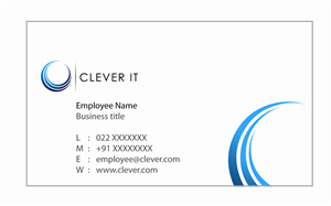 Design de Carte de Visite par Rflames pour Clever IT Limited | Design : #2004349