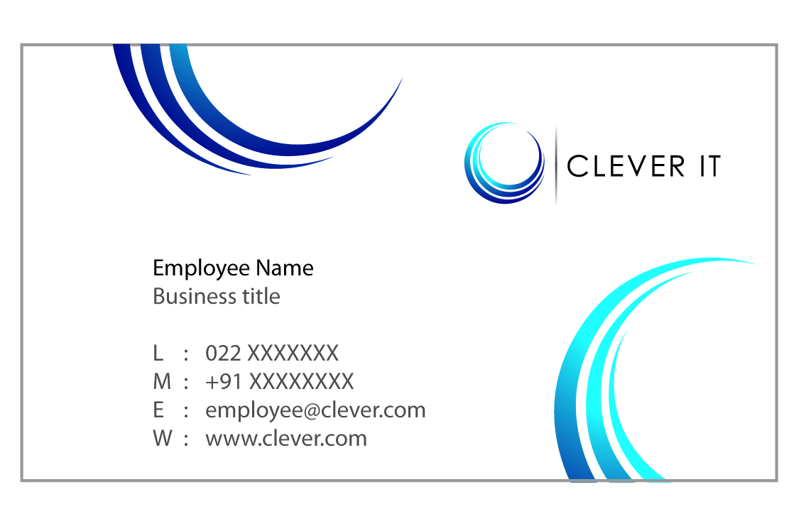 Design de Carte de Visite par Rflames pour Clever IT Limited | Design #2004363