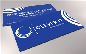 Diseño de Tarjeta de Presentación por Cynthia para Clever IT Limited | Diseño #1990098