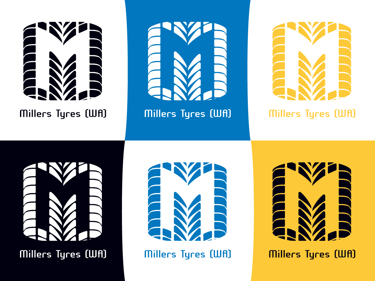 Logo Design by nreimer for Millers Tyre (WA) | Design #2016651