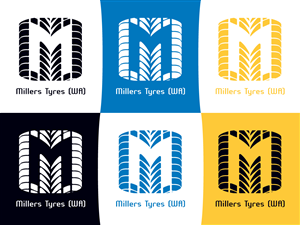 Logo Design by nreimer for Millers Tyre (WA) | Design: #2016651