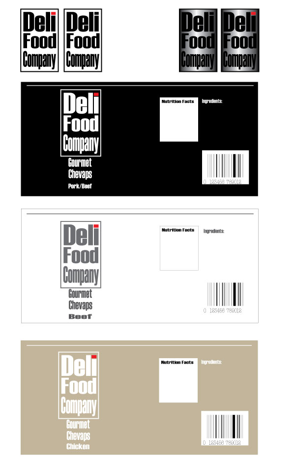 Logo Design by Miles Practiss for Dean c/- Deli Food Co. | Design #1999080