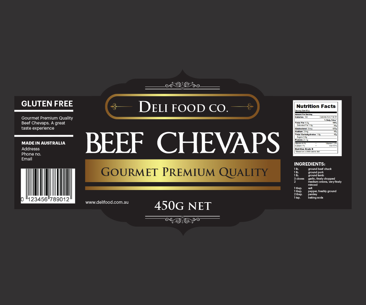 Design de Logo par Sucre pour Dean c/- Deli Food Co. | Design #1997569