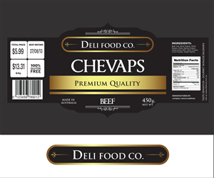 DELI FOOD CO. | Logo-Design von Sucre