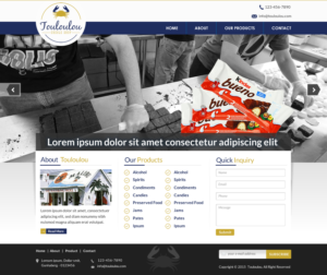 Diseño Web por Sbss para Touloulou creole shop | Diseño: #8390945