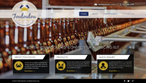 Web Design by Sbss for Touloulou creole shop | Design: #8390959