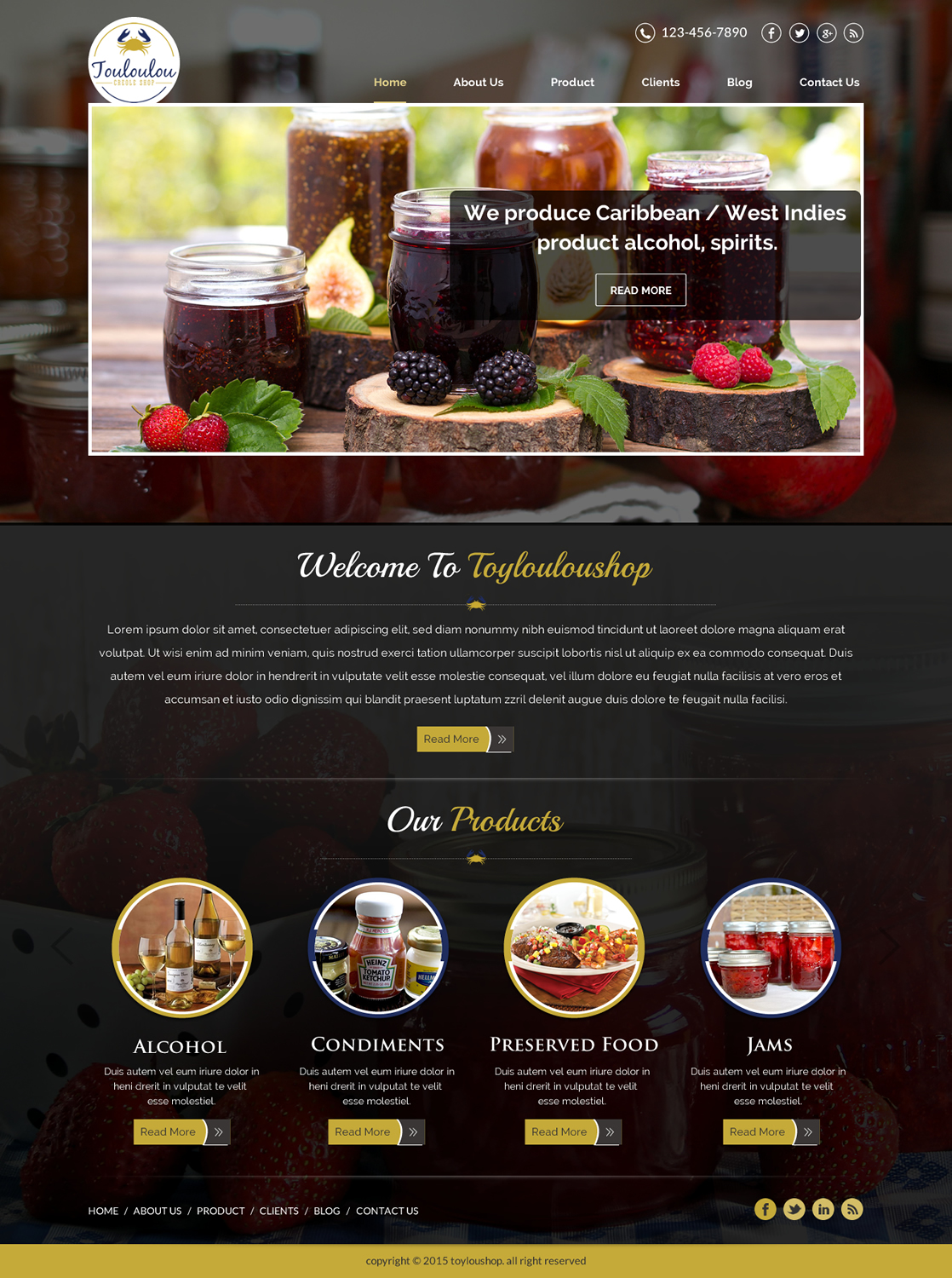 Diseño Web por Sbss para Touloulou creole shop | Diseño #8426074