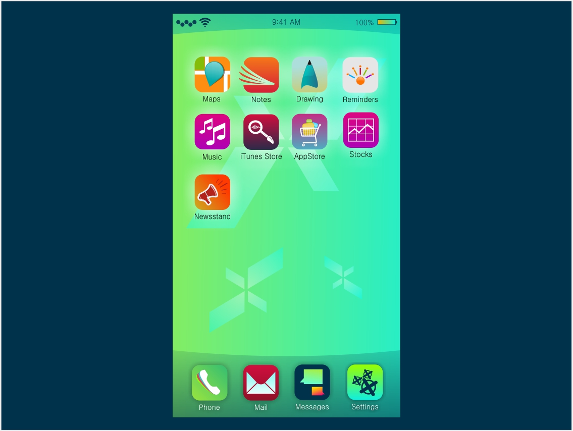 App Design by .tau. for DesignCrowd LLC | Design #1995224
