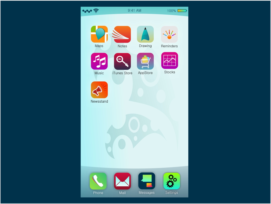 App Design by .tau. for DesignCrowd LLC | Design #1998167