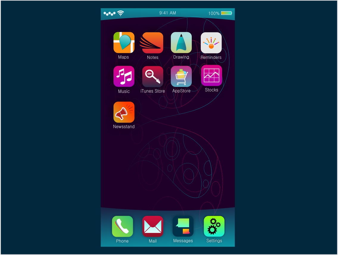 App Design by .tau. for DesignCrowd LLC | Design #1998219