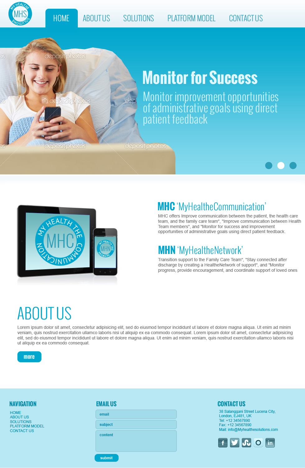 Landing Page-Design von jeckx2 für dieses Projekt | Design #2037418