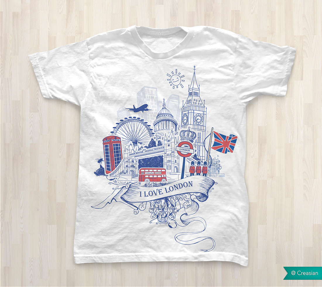 T-shirt Design by Creasian for Dash UK | Design #2018275