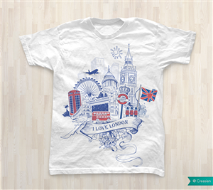 T-shirt Design by Creasian