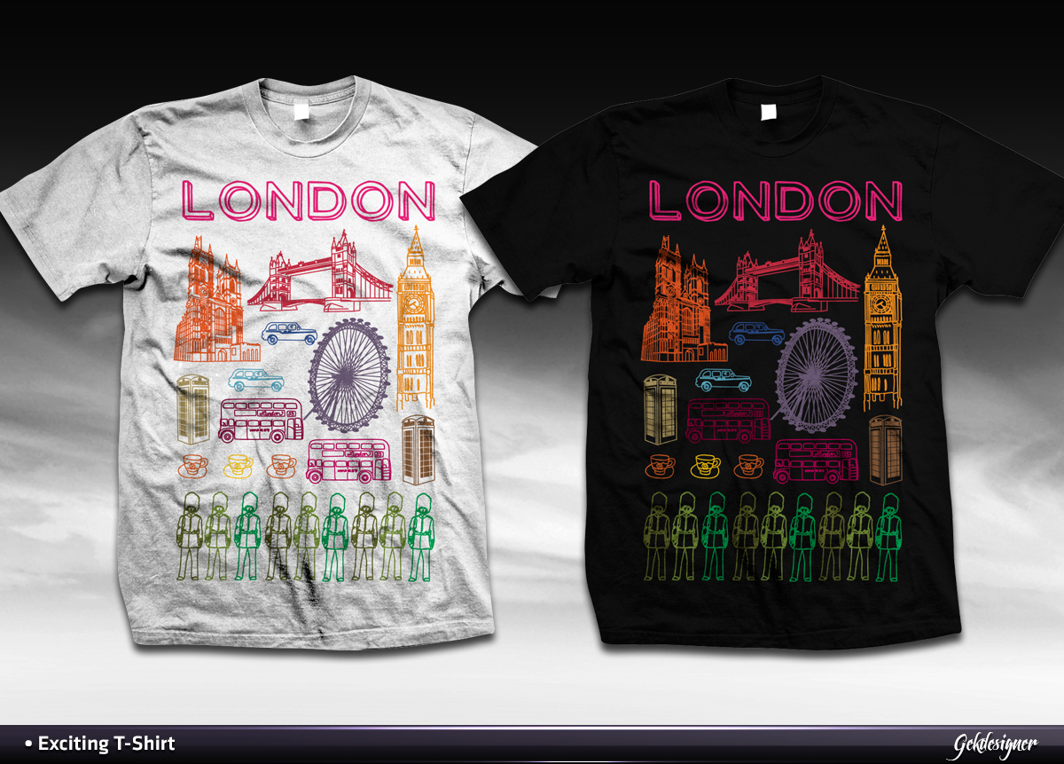 T-shirt Design by gekgrfx for Dash UK | Design #2012354