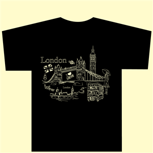 T-shirt Design by gauravgraphy