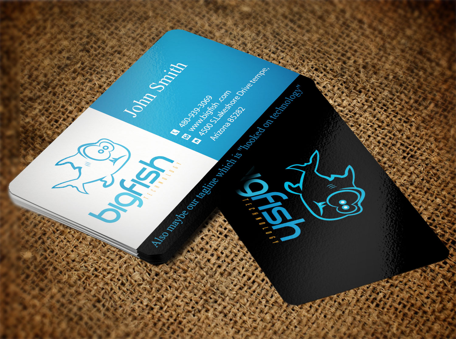 Visitenkarten-Design von Lanka Ama für Big Fish Computers | Design #8392445
