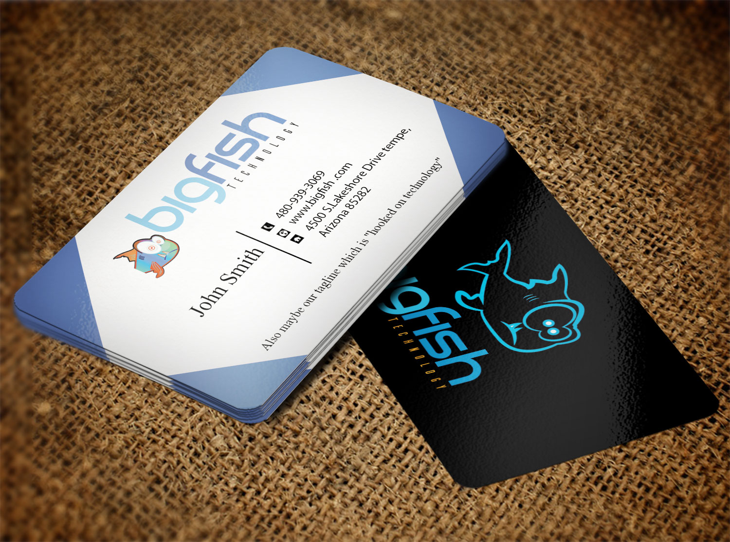 Business Card Design by Lanka Ama for Big Fish Computers | Design #8392447
