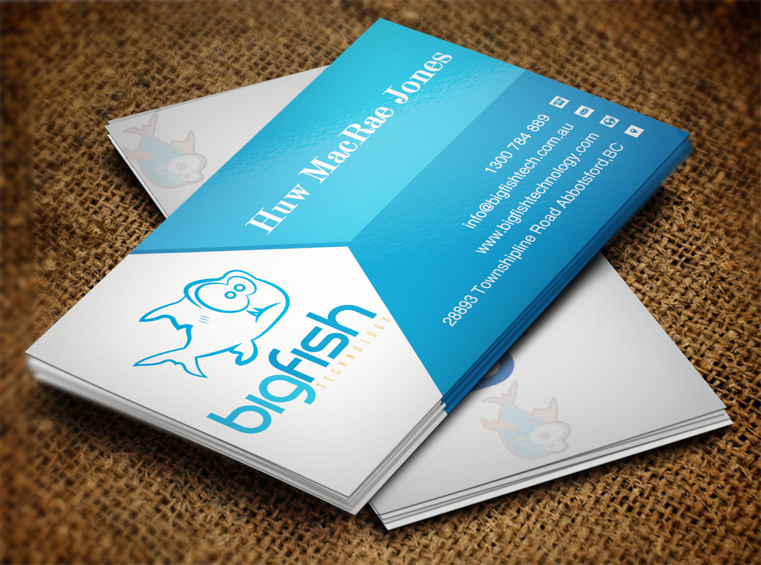 Business Card Design by Lanka Ama for Big Fish Computers | Design #8392470