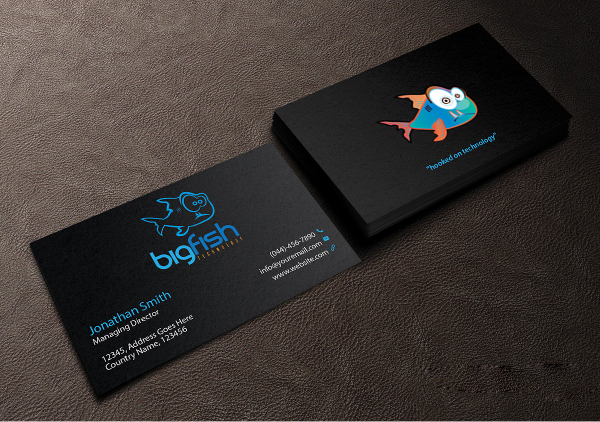 Business Card Design by Creations Box 2015 for Big Fish Computers | Design #8404120
