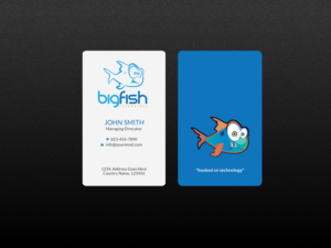 Business Card Design by Creations Box 2015 for Big Fish Computers | Design: #8404123