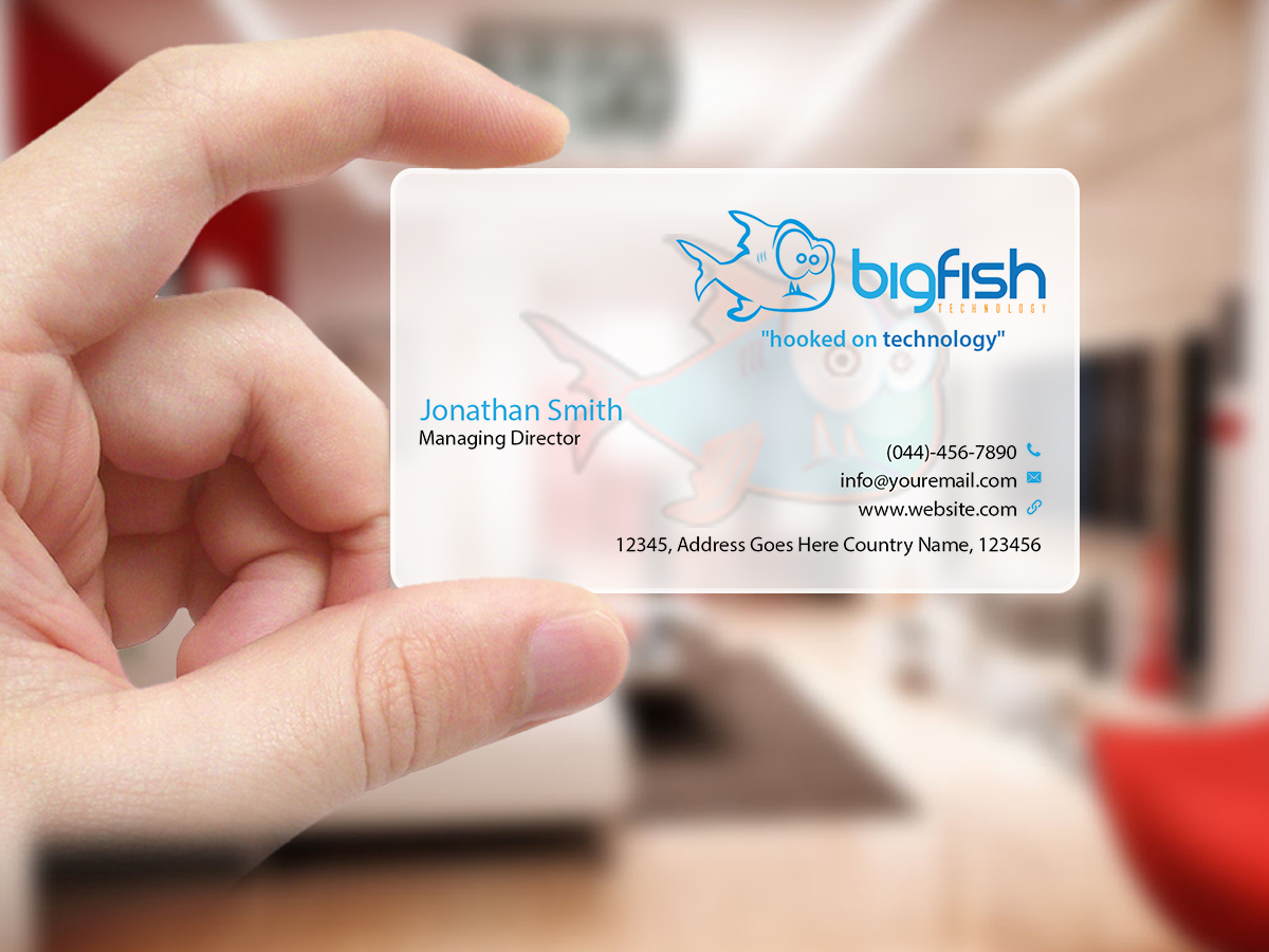 Business Card Design by Creations Box 2015 for Big Fish Computers | Design #8404131