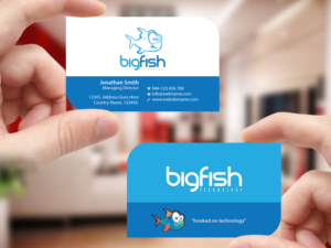 Business Card Design by Creations Box 2015 for Big Fish Computers | Design: #8404196