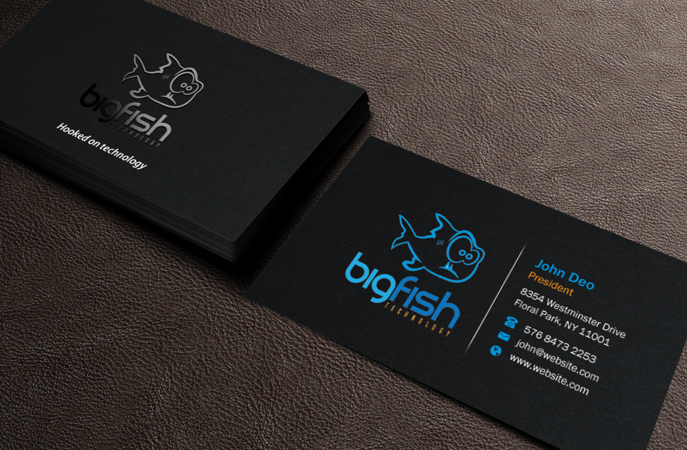 Business Card Design by Brand aid for Big Fish Computers | Design #8391223