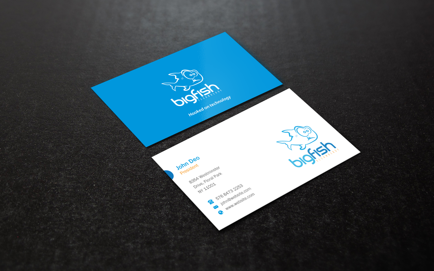 Business Card Design by Brand aid for Big Fish Computers | Design #8391224