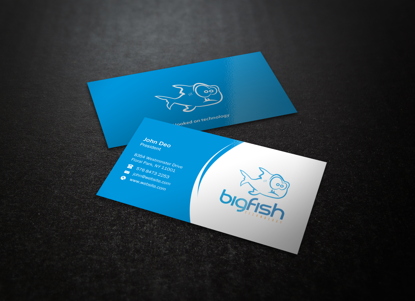 Business Card Design by Brand aid for Big Fish Computers | Design #8403499