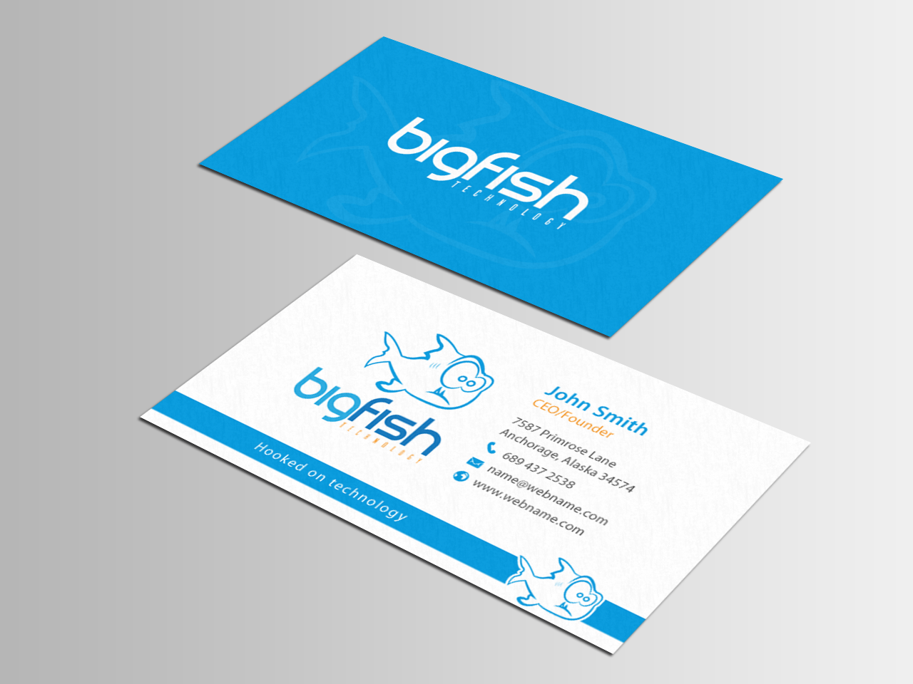 Business Card Design by chandrayaan.creative for Big Fish Computers | Design #8391817