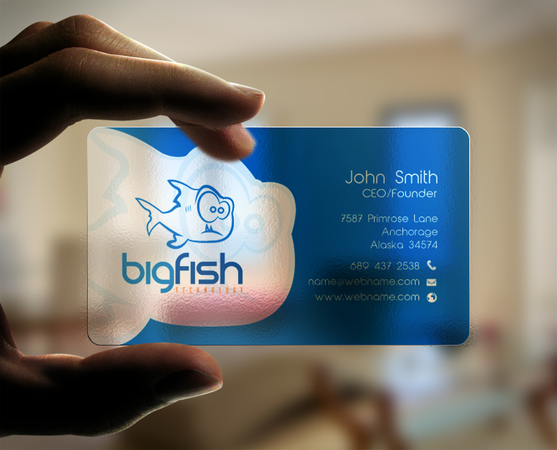 Business Card Design by chandrayaan.creative for Big Fish Computers | Design #8391820