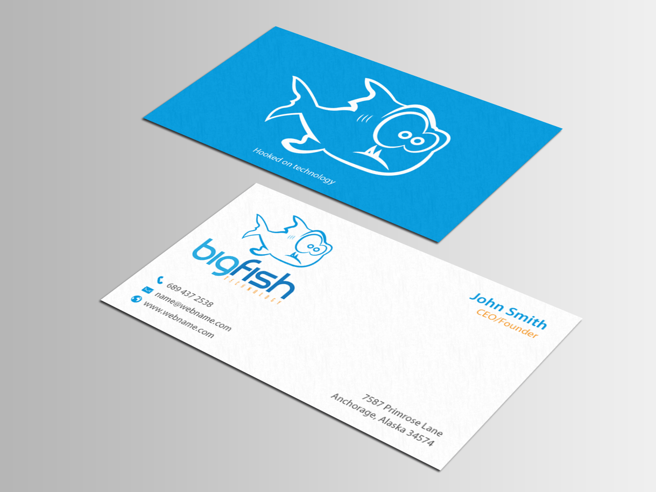 Business Card Design by chandrayaan.creative for Big Fish Computers | Design #8391821