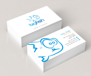 Business Card Design by chandrayaan.creative for Big Fish Computers | Design: #8391824
