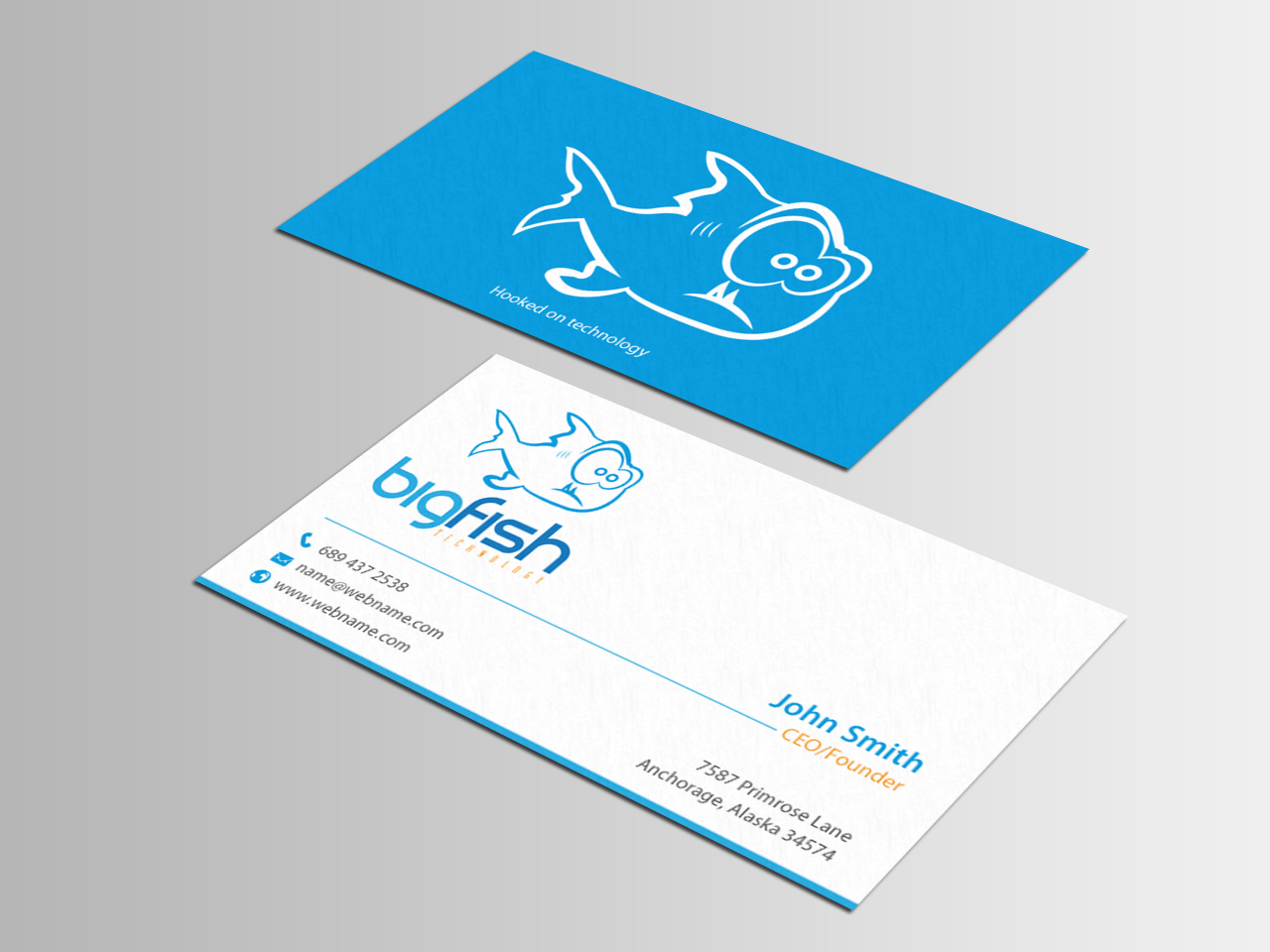 Business Card Design by chandrayaan.creative for Big Fish Computers | Design #8399185