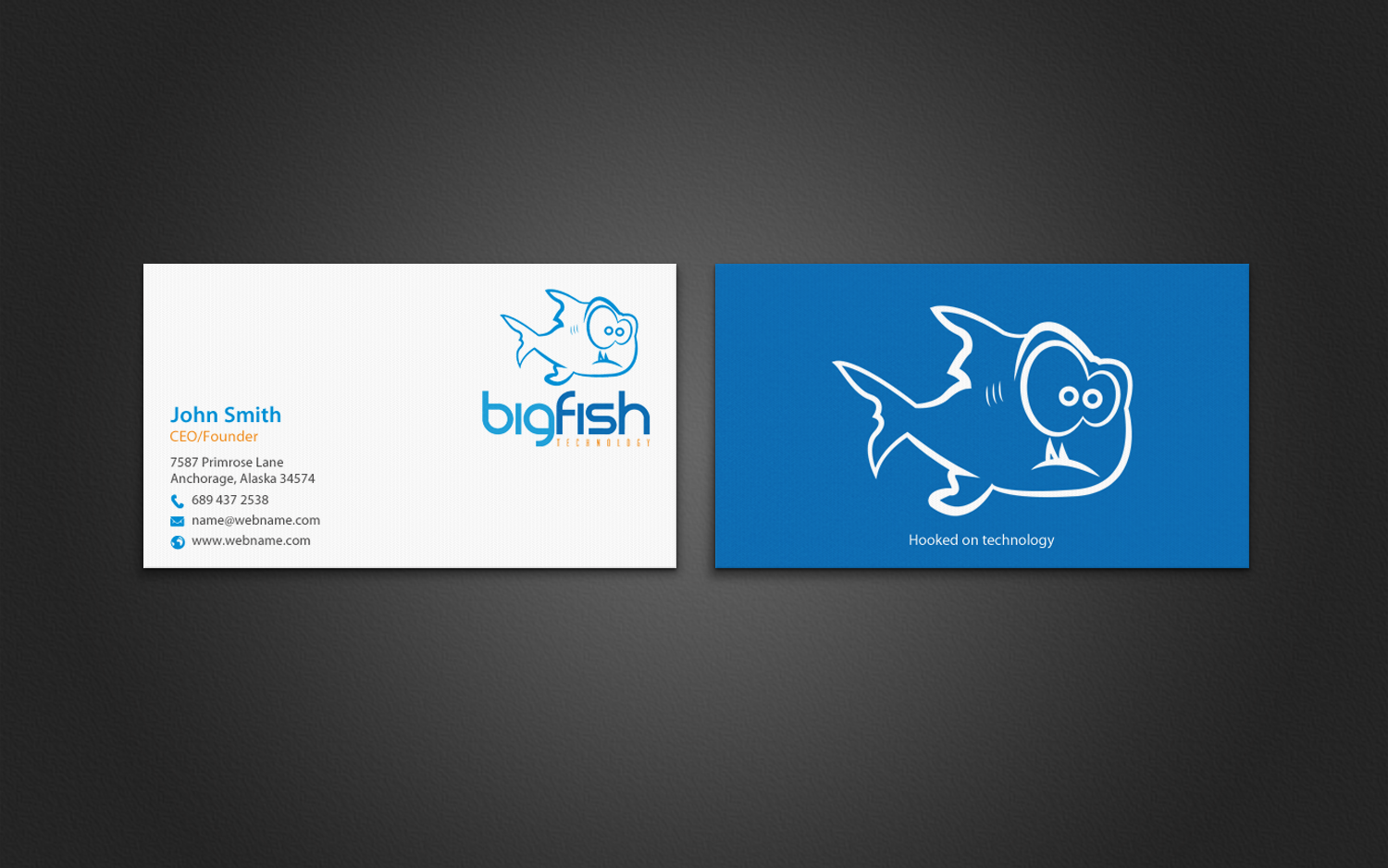 Business Card Design by chandrayaan.creative for Big Fish Computers | Design #8421822