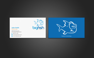 Business Card Design by chandrayaan.creative for Big Fish Computers | Design: #8421822