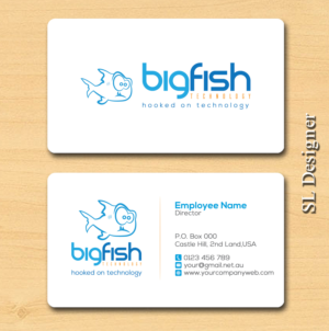 Business Card Design by SL Designer for Big Fish Computers | Design: #8391185