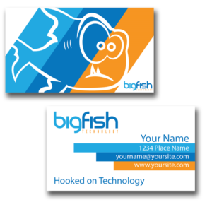 Business Card Design by Greg W for Big Fish Computers | Design #8397426