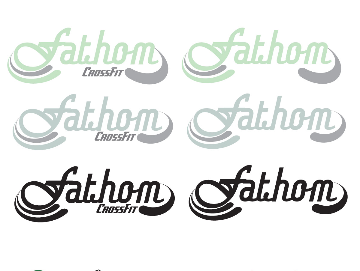 Logo Design by Soula Vetter for Fathom CrossFit | Design #1980766