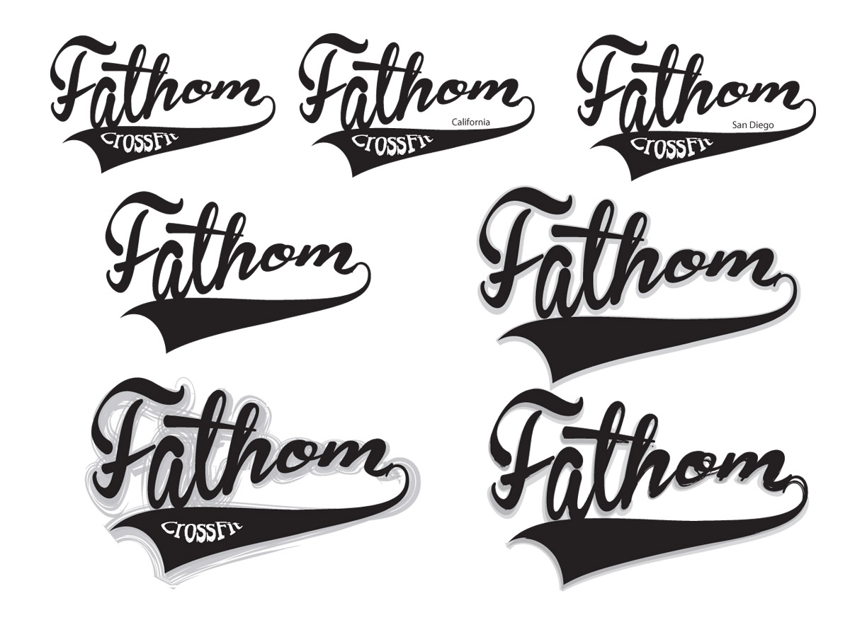 Logo Design by Soula Vetter for Fathom CrossFit | Design #1982528