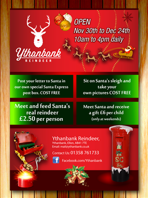 Flyer Design by Sbss for Ythanbank Reindeer | Design: #1975153