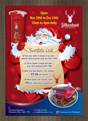 Flyer Design by Sbss for Ythanbank Reindeer | Design: #1975190