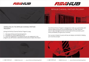 Design de Brochure par roopaljain pour Rimhub, Inc. | Design : #1991814
