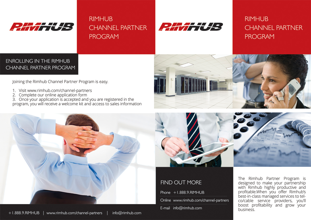Brochure Design by roopaljain for Rimhub, Inc. | Design #1991828