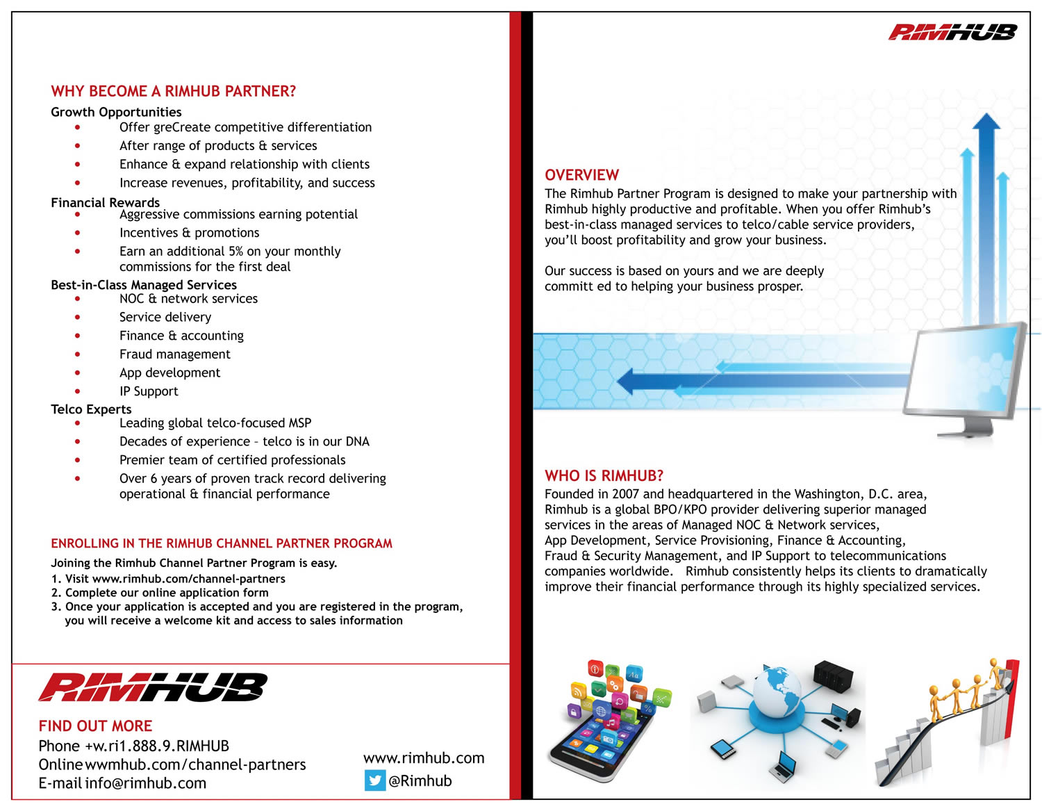 Diseño de Brochure por Sbss para Rimhub, Inc. | Diseño #1974930