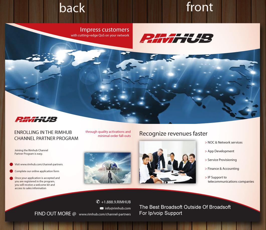 Brochure Design by Sbss for Rimhub, Inc. | Design #1983430