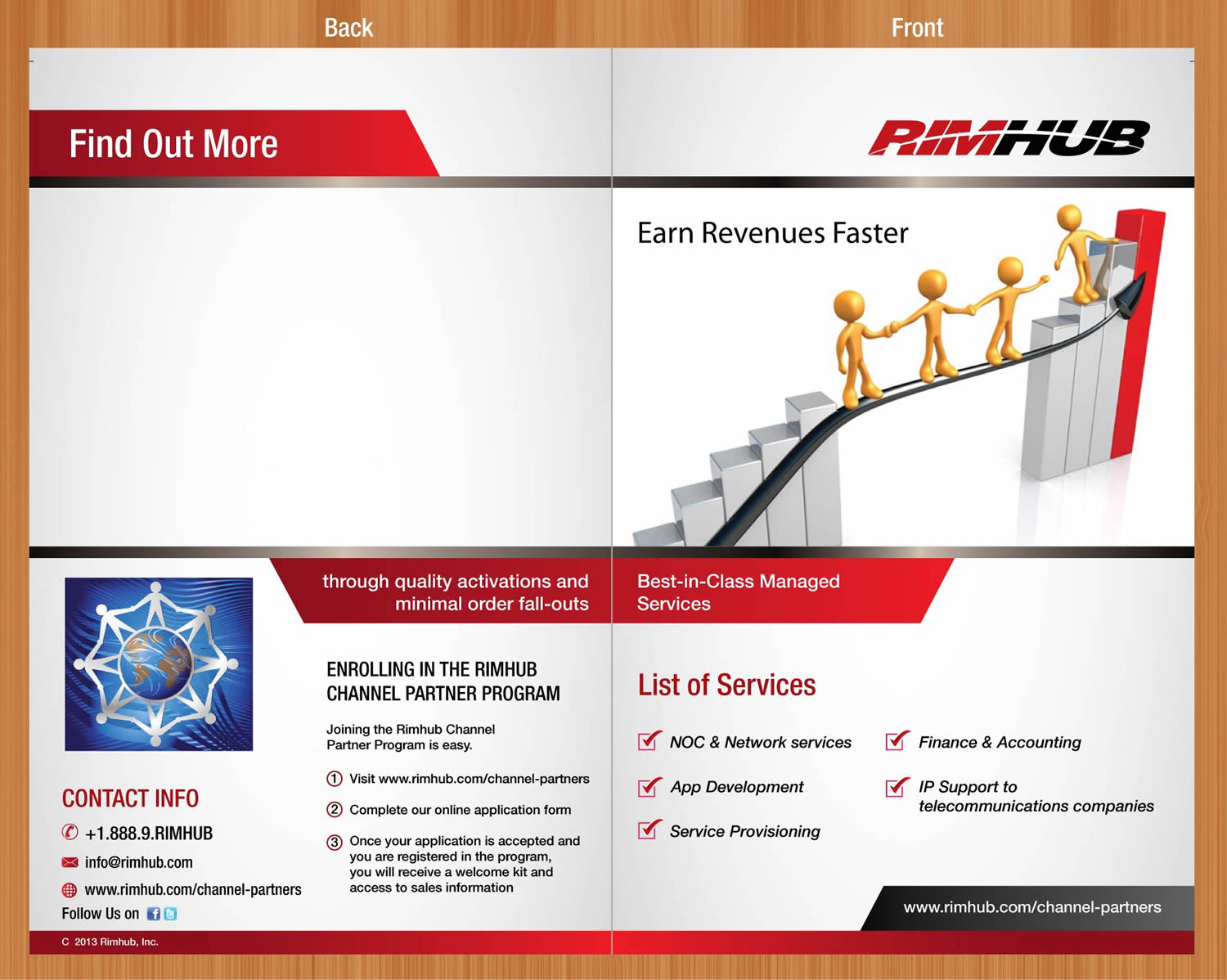 Brochure Design by Sbss for Rimhub, Inc. | Design #1992061